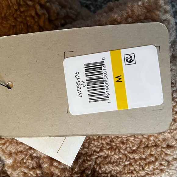 Levi’s Longline Long Sherpa Teddy Oversized Coat - Picture 5 of 9